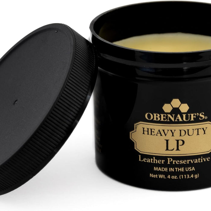 Obenauf's Heavy Duty LP Leather Preservative (Beeswax Boot Paste) product photo