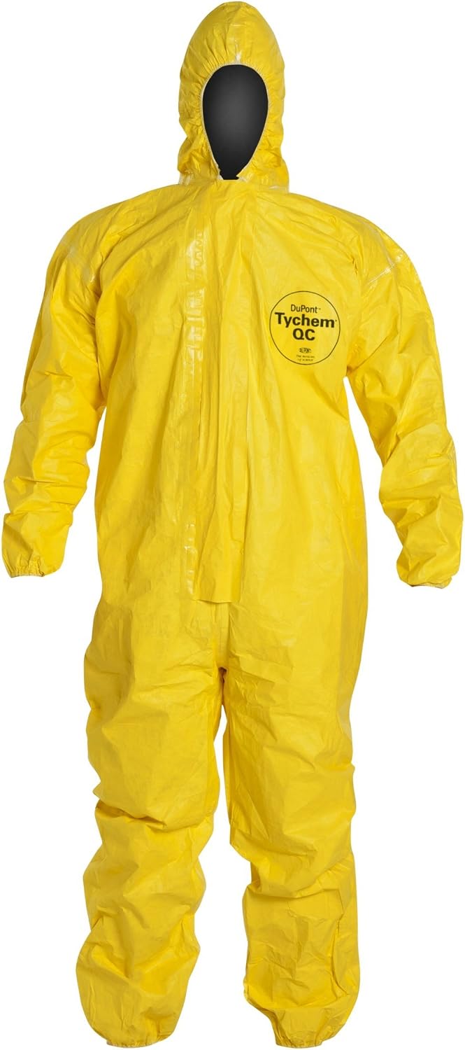 DuPont Tychem 2000 Coverall, Hooded Chemical Splash Protection product photo
