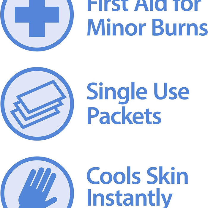 Globe First Aid Burn Gel with Aloe, 0.9g Packets, Box of 144 product photo