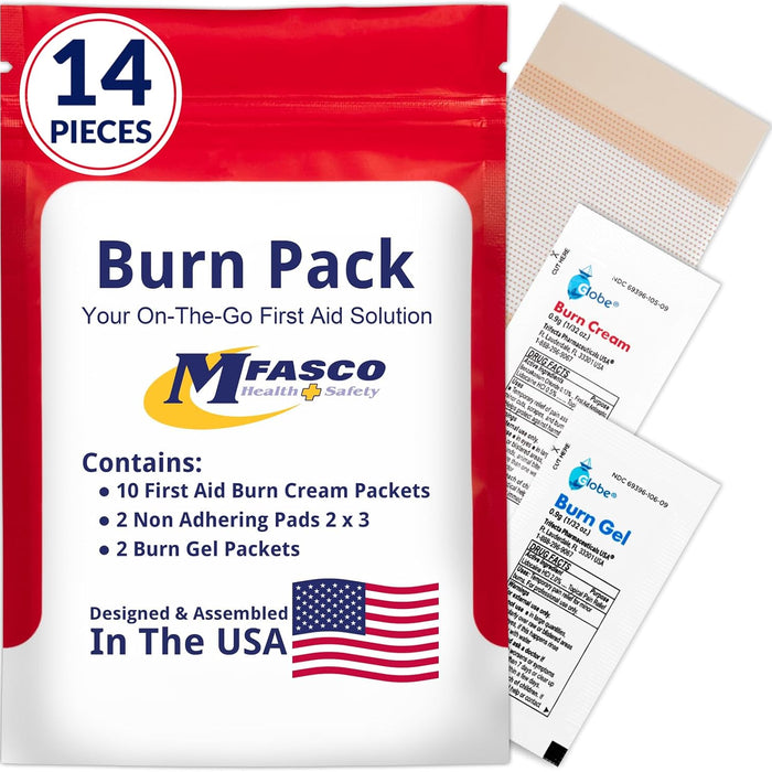 MFASCO First Aid Kit Refill Burn Care Refill Pack product photo