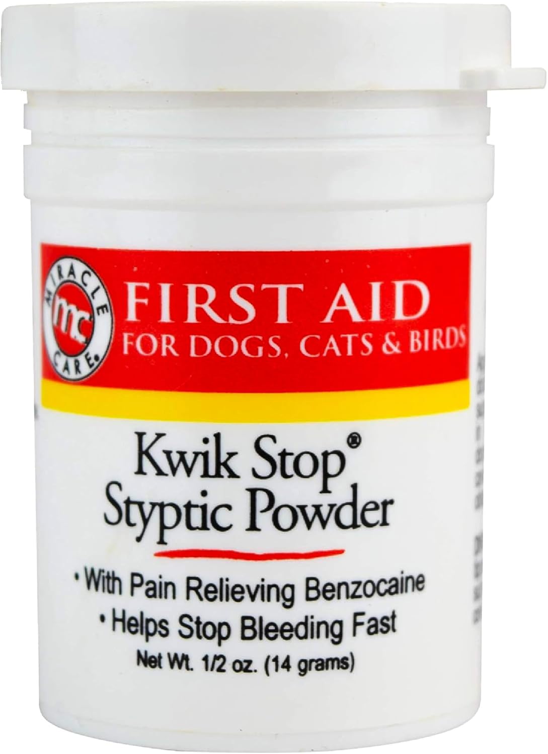 Miracle Care Kwik Stop Styptic Powder for Dogs, Cats and Birds product photo