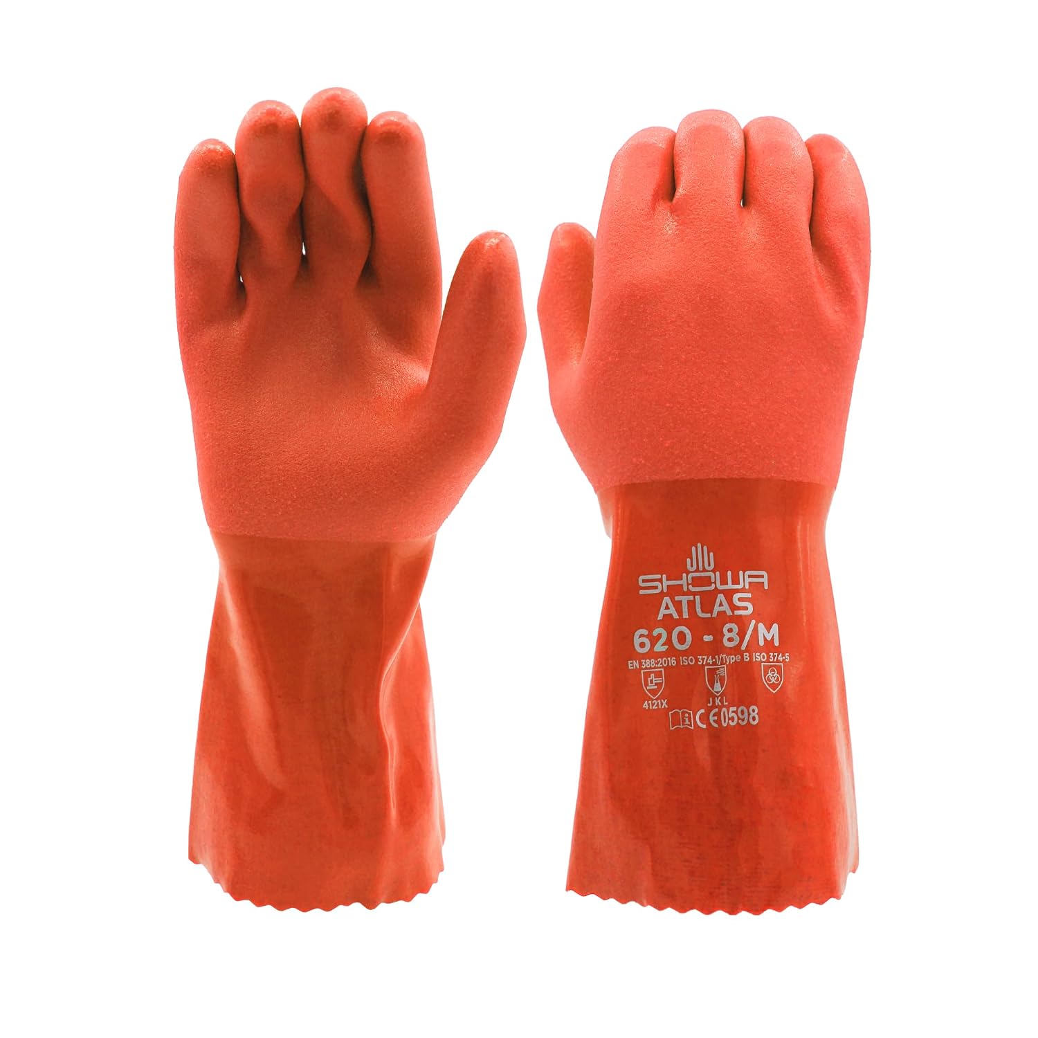 Showa Atlas 620 Double-Dipped PVC Chemical Gloves product photo