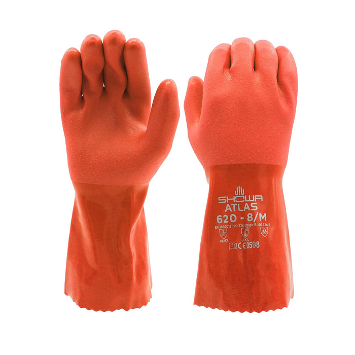Showa Atlas 620 Double-Dipped PVC Chemical Gloves product photo