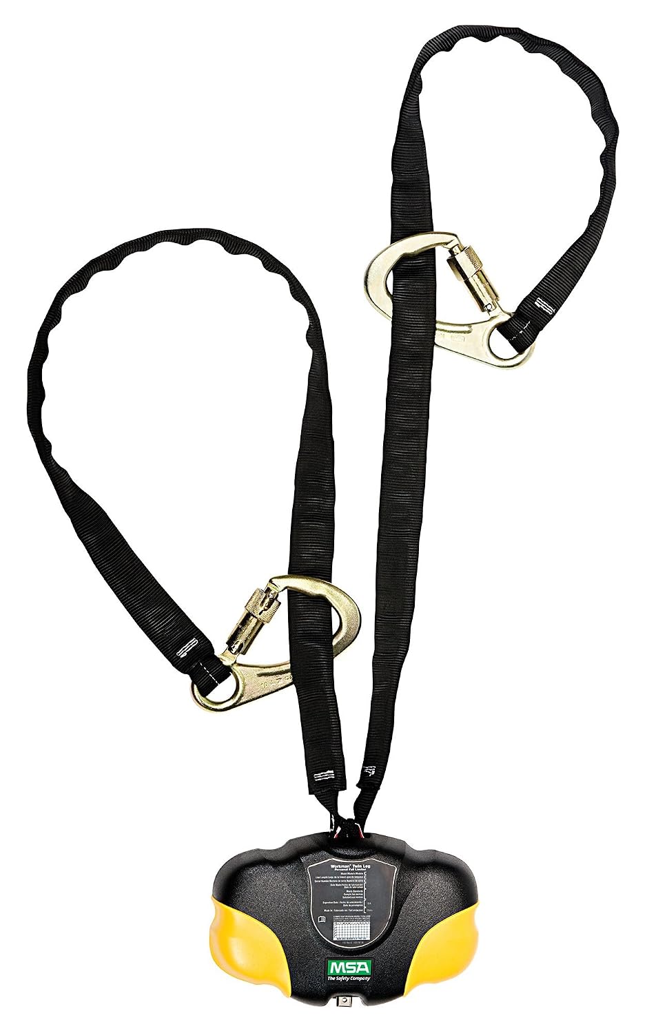 MSA Workman Tie Back SRL — Twin-Leg Personal Fall Limiter, 7.5 ft, 10125272 product photo