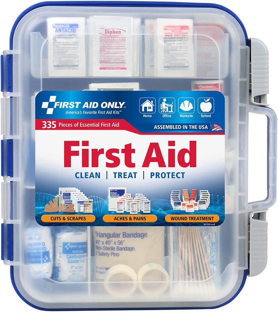 First Aid Only 91247 100-Person First Aid Kit — OSHA-Oriented Soft-Sided Workplace Kit product photo