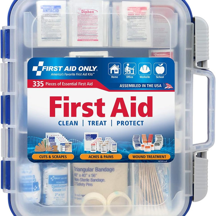 First Aid Only 91247 100-Person First Aid Kit — OSHA-Oriented Soft-Sided Workplace Kit product photo