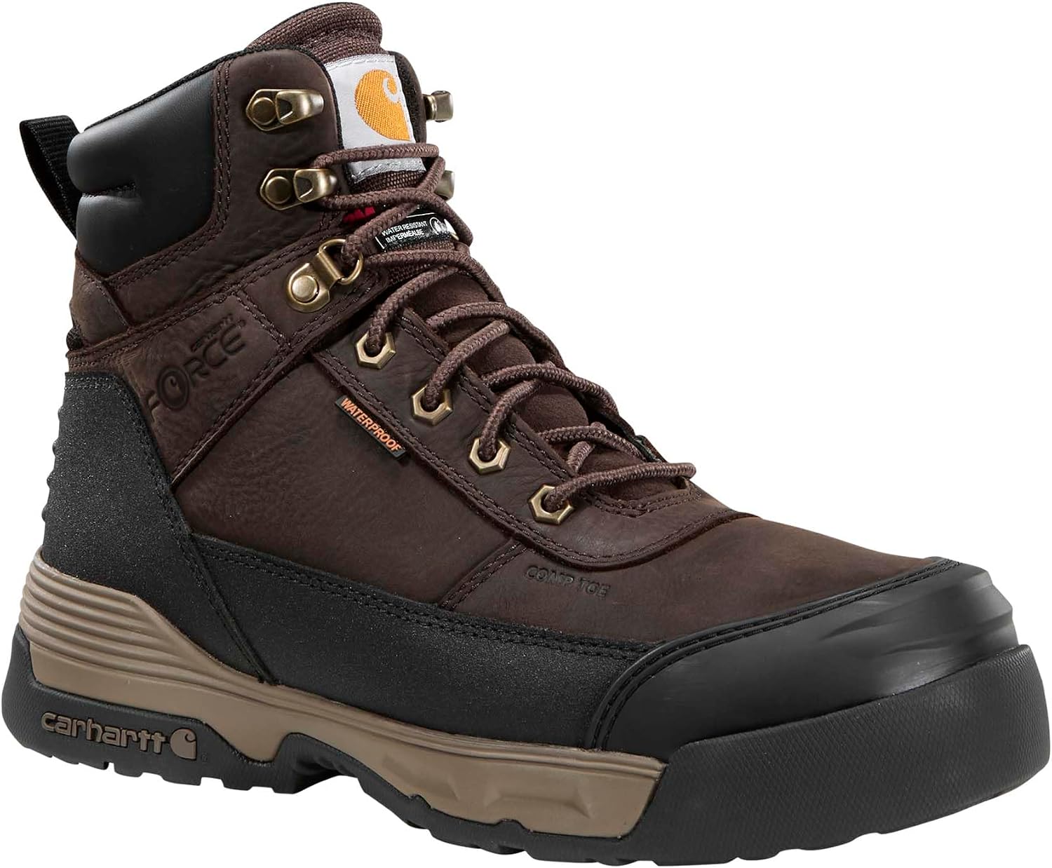 Carhartt Force HD 6 Inch Insulated Composite Toe Waterproof Boot product photo