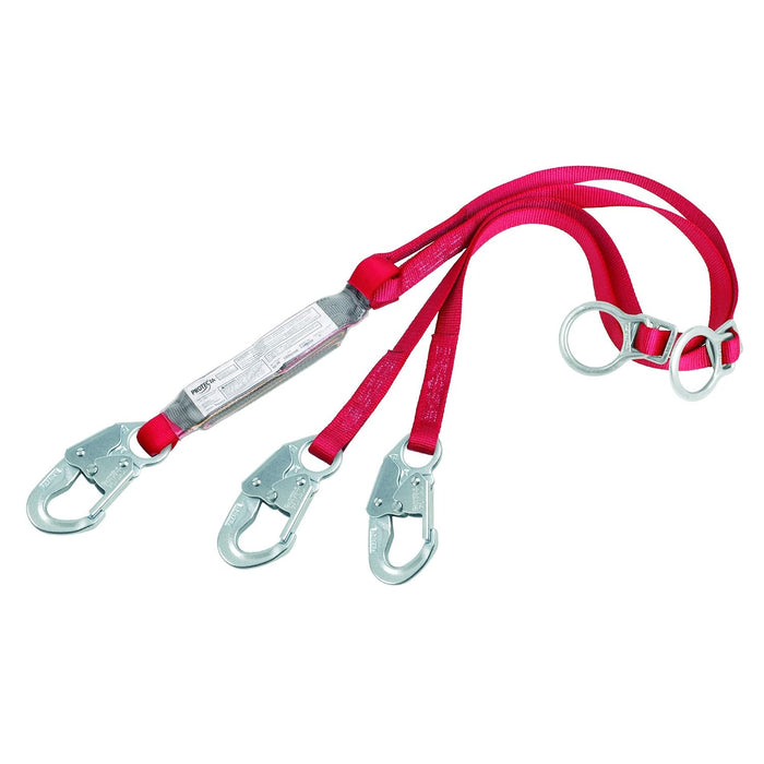 3M Protecta PRO Tie-Back Adjustable Shock Absorbing Lanyard — 1342200 product photo