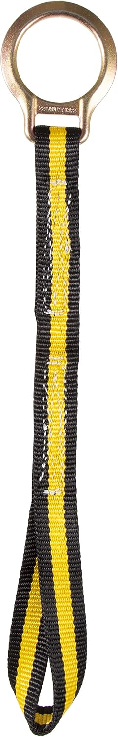 Guardian 01122 Non-Shock-Absorbing Web Loop Harness Extension Lanyard, 18 Inch product photo
