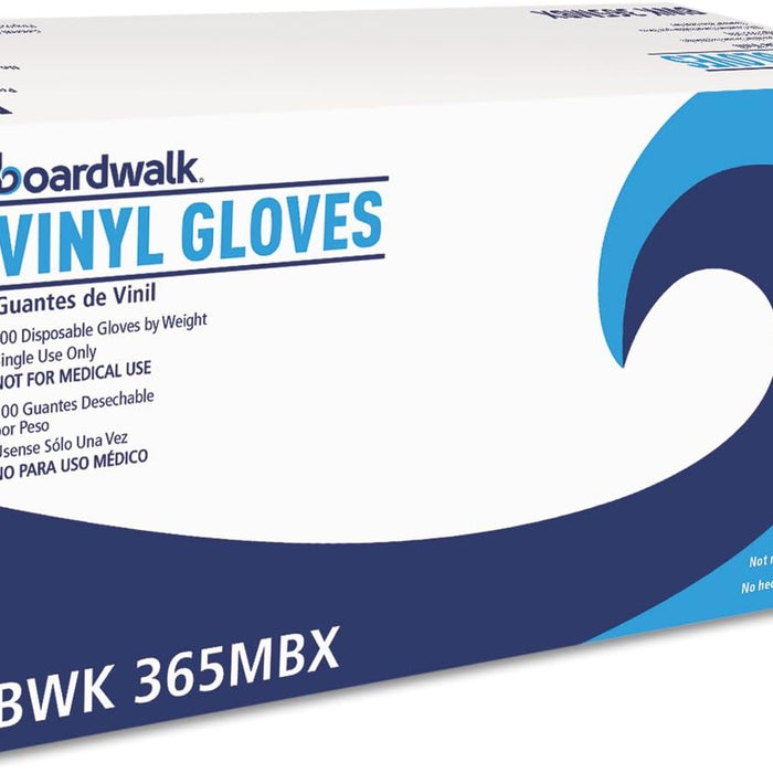 Boardwalk Vinyl Gloves, General-Purpose Powder-Free product photo
