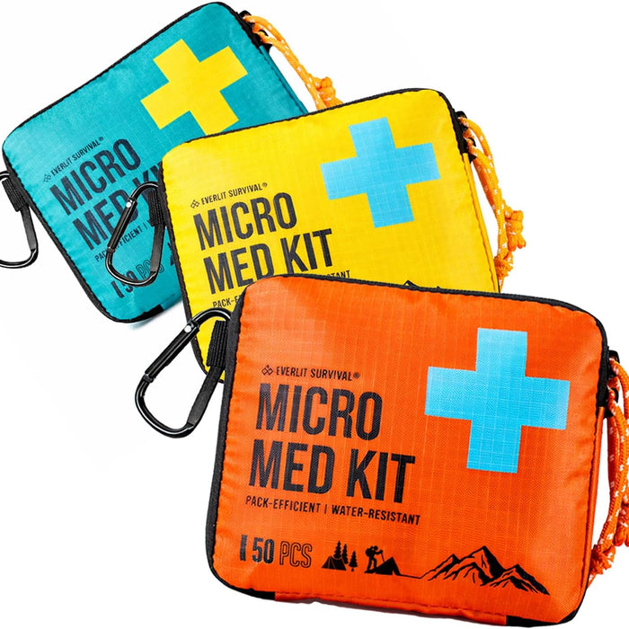 EVERLIT Mini First Aid Kit 3-Pack, Ultralight Compact Water-Resistant product photo