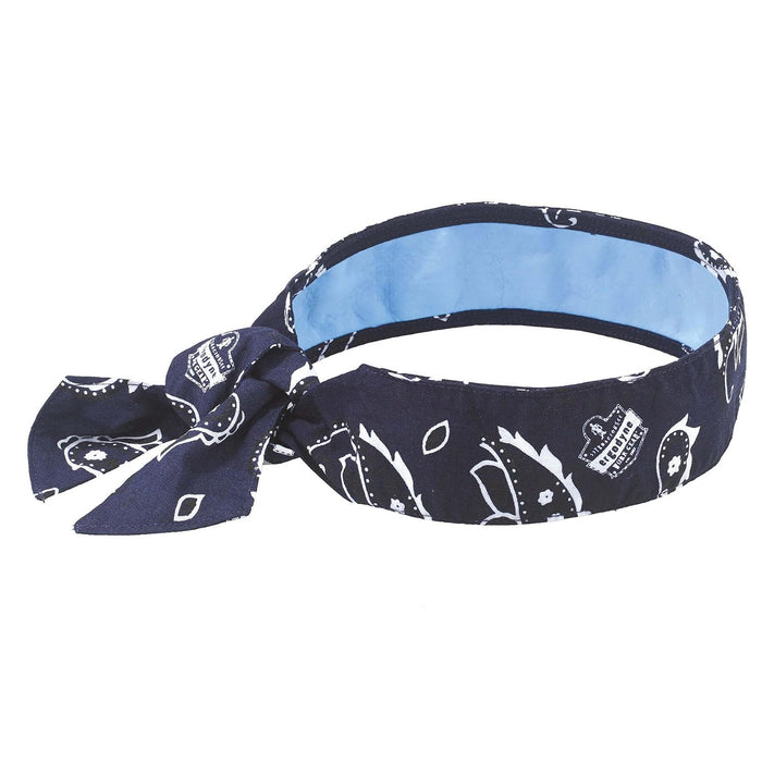 Ergodyne Chill-Its 6700CT Cooling Bandana — Tie-On Evaporative PVA, Hard-Hat Friendly product photo