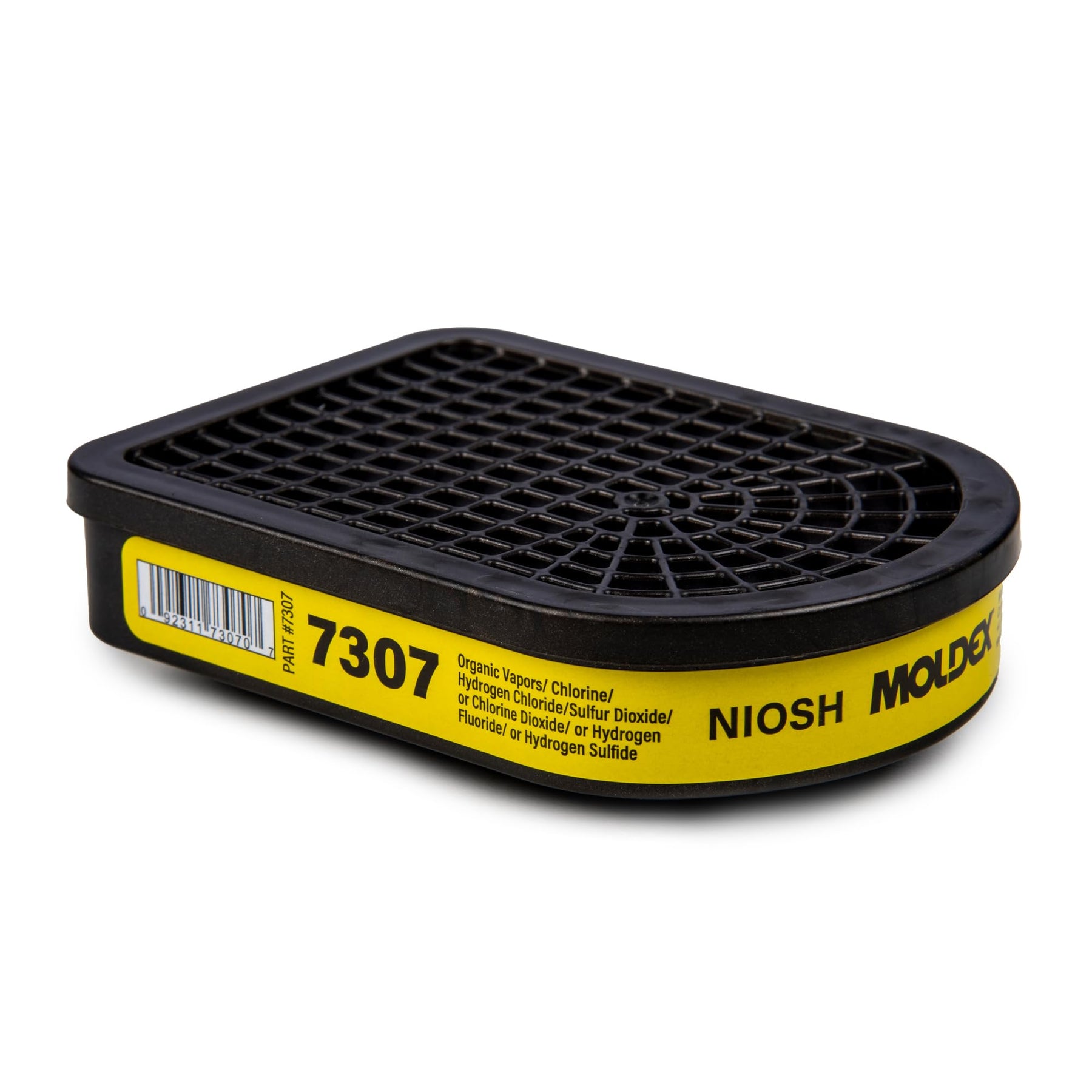 Moldex 7307 Respirator Cartridge — Organic Vapor And Acid Gas (Semi-Rectangular, Moldex 7000/9000) product photo