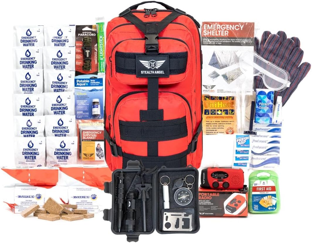 Stealth Angel Survival 72 Hour Family Emergency Kit, 1-5 Person product photo