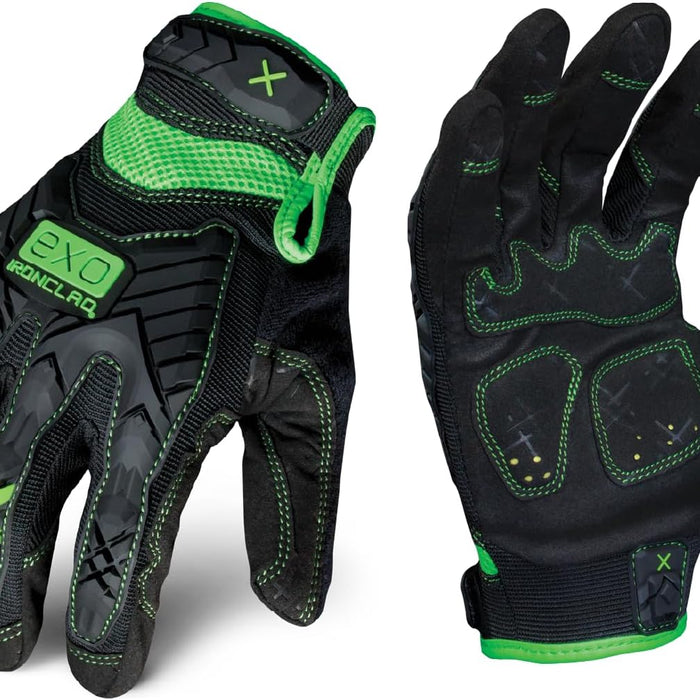 Ironclad EXO Motor Impact Work Gloves — TPR Knuckle Protection product photo