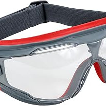 3M GG501SGAF GoggleGear 500 Clear Scotchgard Safety Goggles product photo