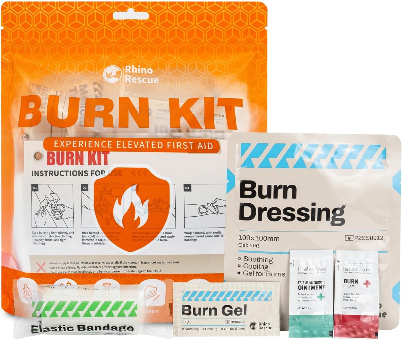 Rhino Rescue Burn Kit — Gel Dressings & Burn Supplies product photo