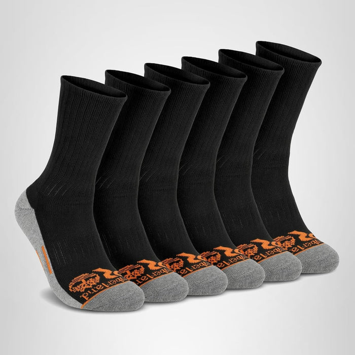 Timberland PRO Sorbtek Moisture-Control Crew Work Socks (6-Pack) product photo