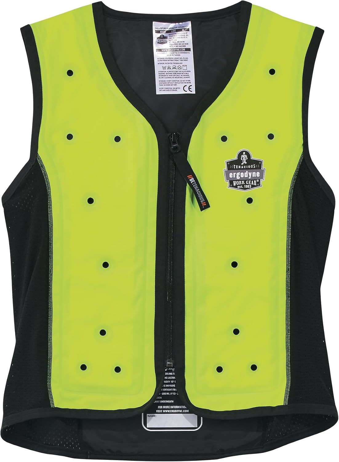 Ergodyne Chill-Its 6685 Premium Evaporative Vest — Cooling Vests for Workers with Heat Exposure product photo