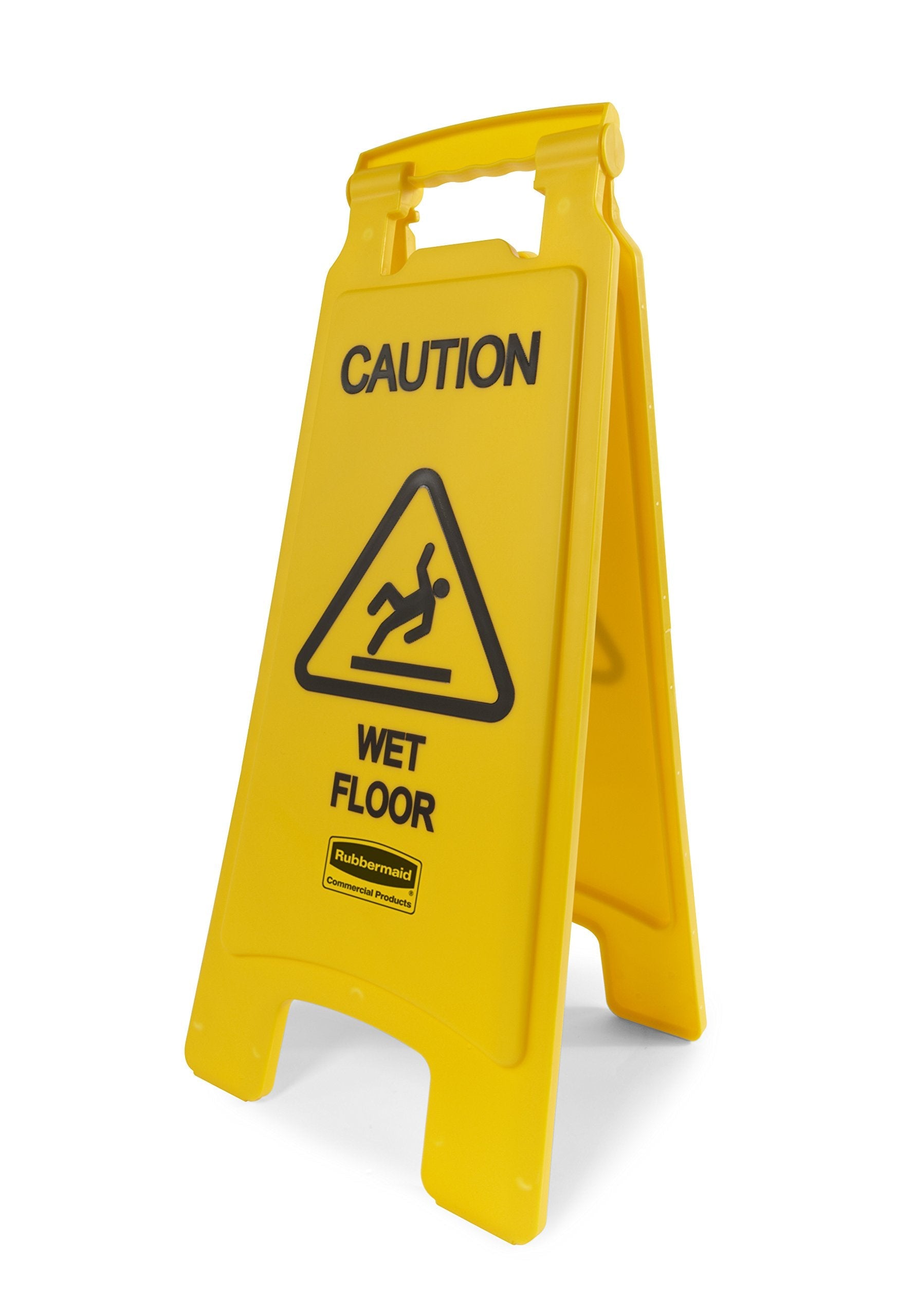 Rubbermaid 26 Caution Wet Floor Sign product photo