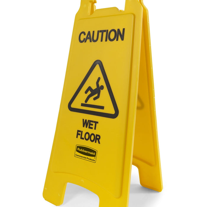 Rubbermaid 26 Caution Wet Floor Sign product photo