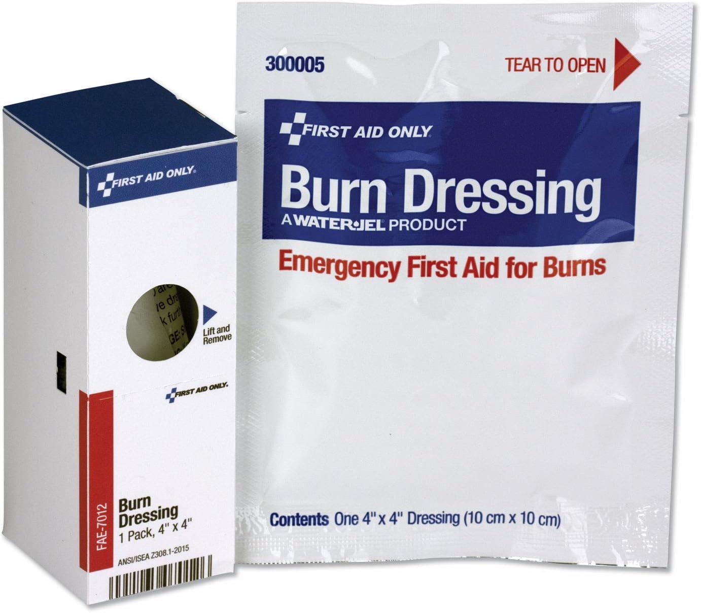 First Aid Only FAE-7012 Burn Dressing Bandage Refill, 4 x 4 Inch product photo