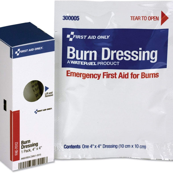 First Aid Only FAE-7012 Burn Dressing Bandage Refill, 4 x 4 Inch product photo