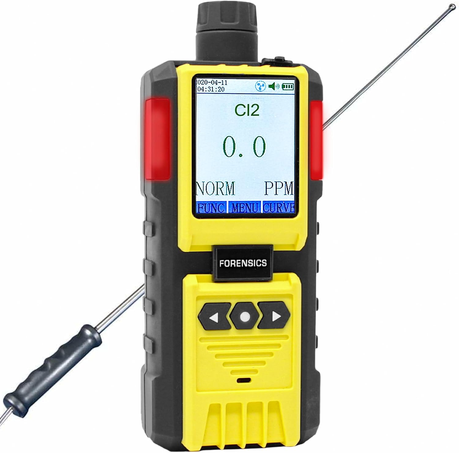 Forensics Chlorine Analyzer — Portable Cl2 Detector with Pump product photo