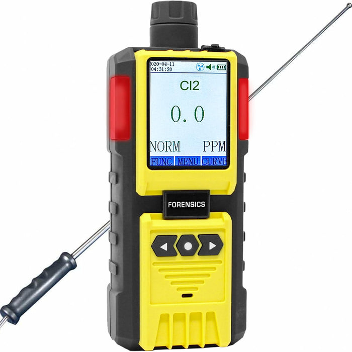 Forensics Chlorine Analyzer — Portable Cl2 Detector with Pump product photo
