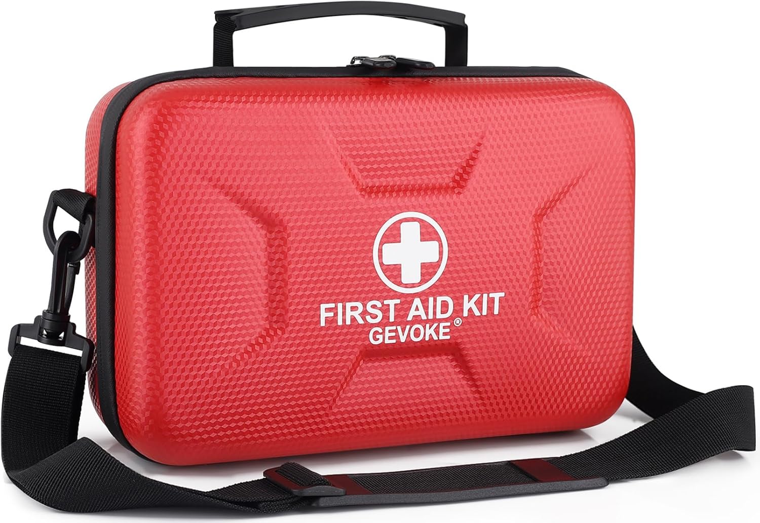 Gevoke 410-Piece First Aid Kit — Waterproof EVA Hard-Shell, for Car & Outdoors product photo