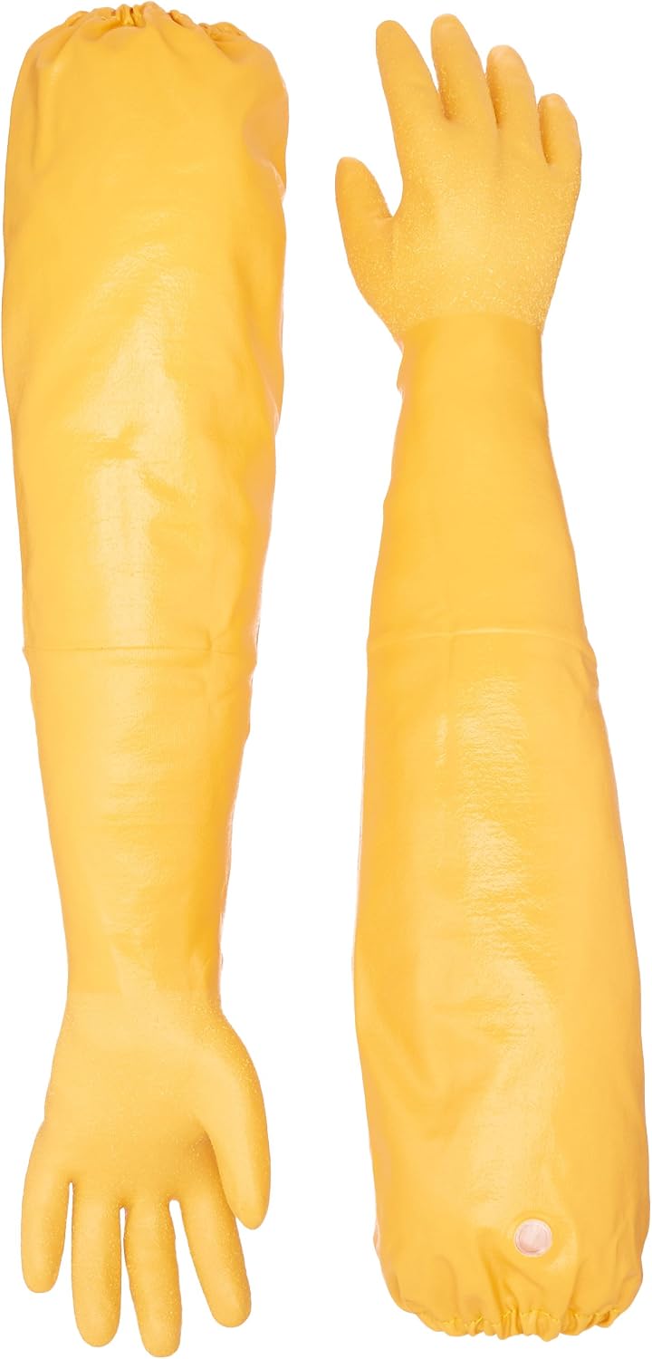 SHOWA Atlas 772 Nitrile Chemical-Resistant Gloves — Elbow Length, 26-Inch product photo
