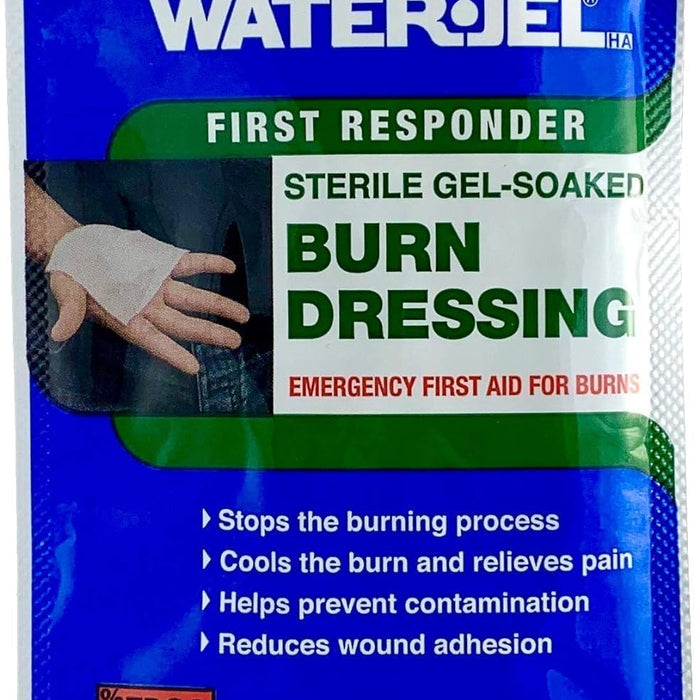 First Aid Only Water-Jel 3-Pack — 4x4 Burn Dressings product photo