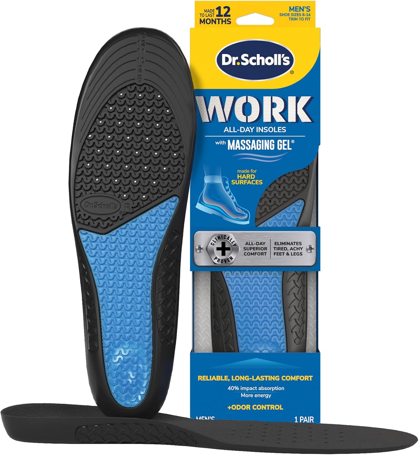 Dr. Scholl's Work All-Day Comfort Insoles (Trim to Fit) product photo