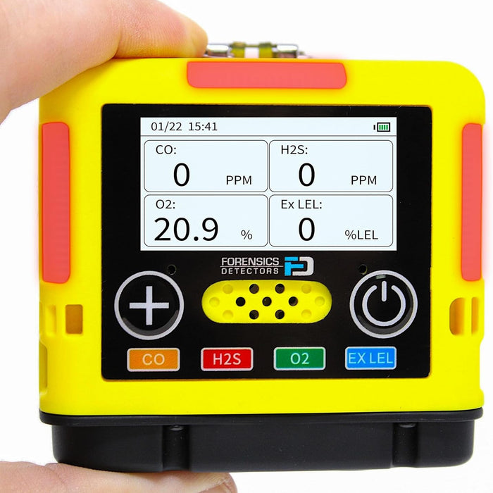 Forensics Mini 4 Gas Monitor — Compact O2, CO, H2S, LEL product photo