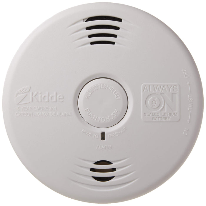 Kidde P3010CU Smoke and Carbon Monoxide Alarm, Photoelectric with Voice, 10-Year Battery product photo