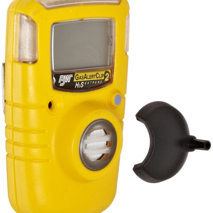 BW GasAlertClip Extreme H2S Monitor — 2-Year Disposable Clip product photo