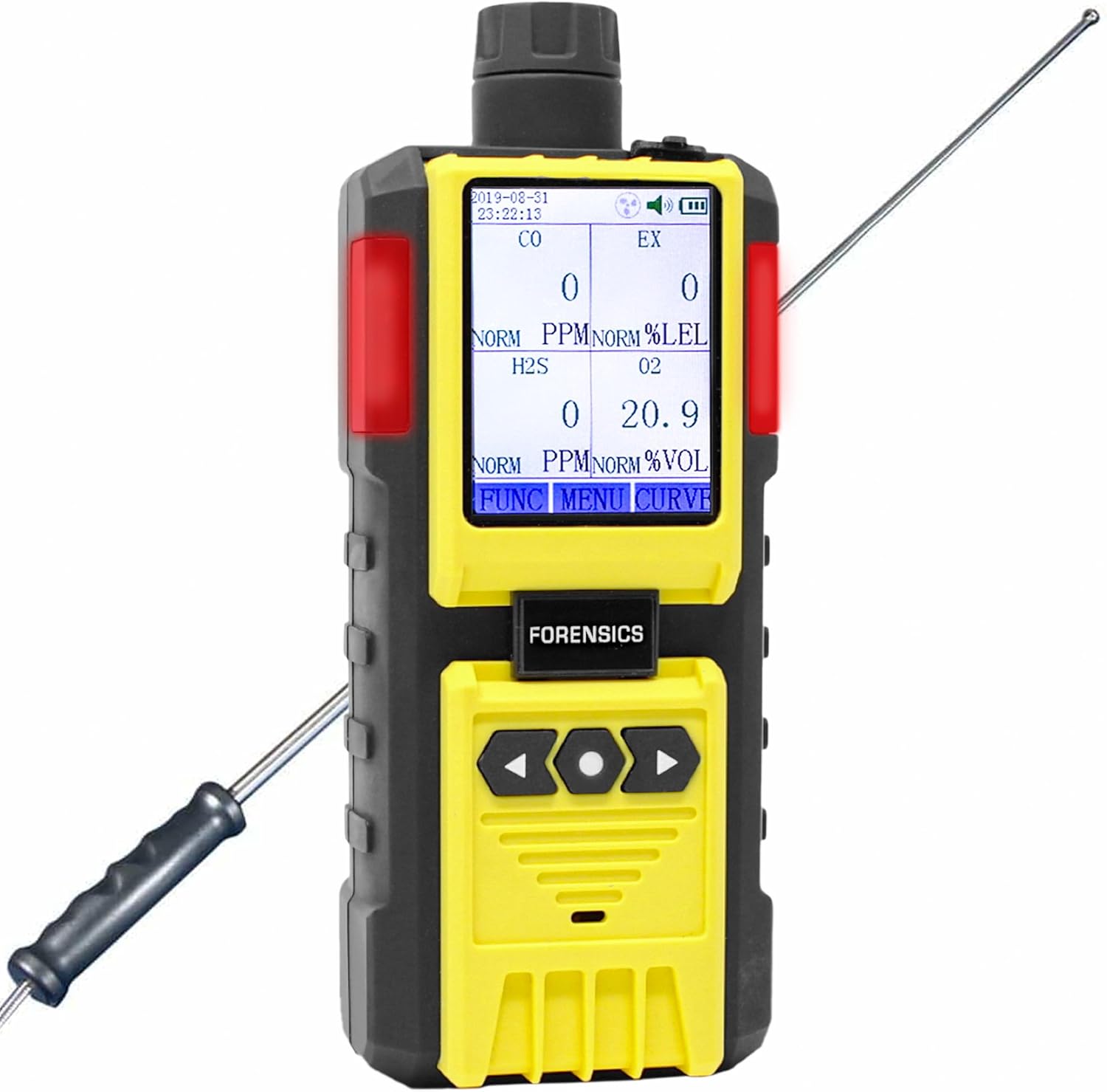 Forensics FD-600 4 Gas Pump Monitor — Transportable Continuous product photo