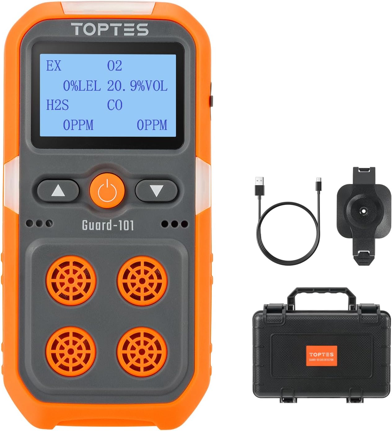 TopTes Guard-101 4 Gas Detector — Best-Value O2, CO, H2S, LEL product photo