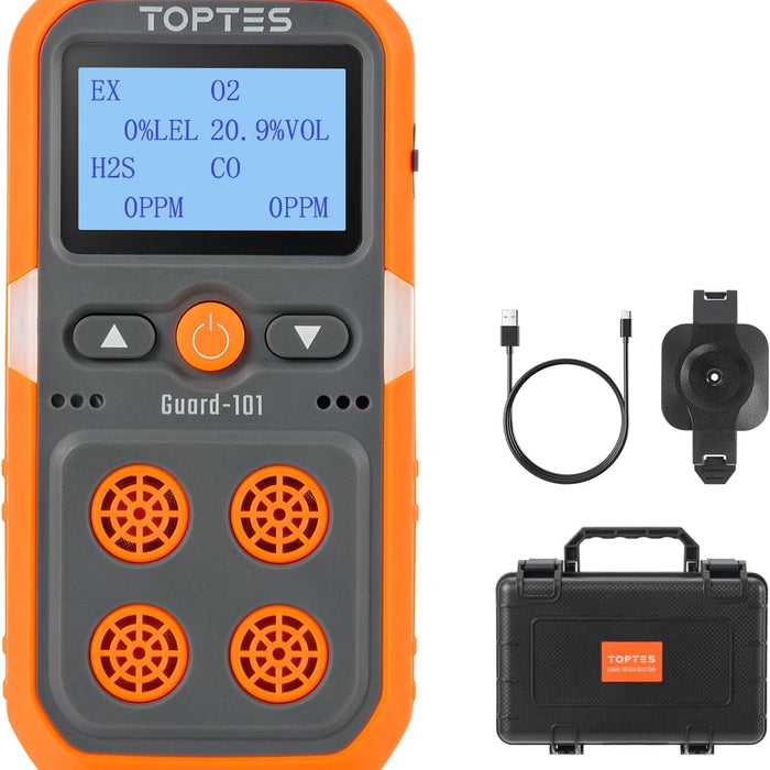 TopTes Guard-101 4 Gas Detector — Best-Value O2, CO, H2S, LEL product photo