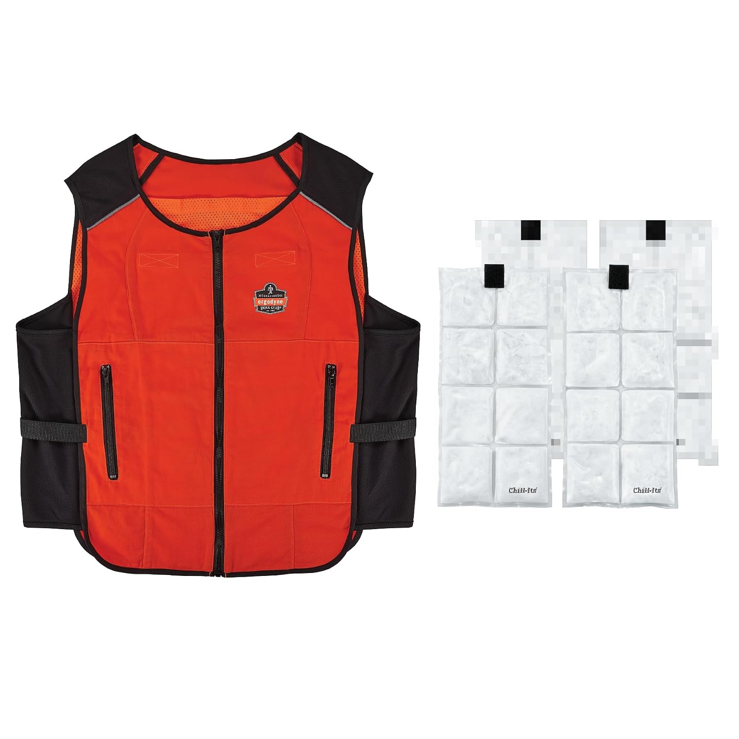 Ergodyne Chill-Its 6260 Ice Vest — Rechargeable Phase-Change Cooling Packs product photo