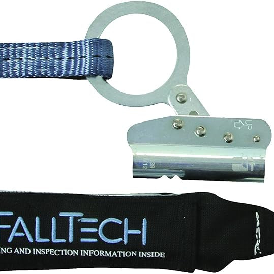 FallTech 8368 Rope Grab Lanyard Set, Single Leg with Self-Tracking Rope Grab product photo