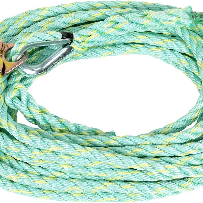 Peakworks Premium Vertical Lifeline Rope — 5/8 in Polysteel, ANSI Z359 product photo