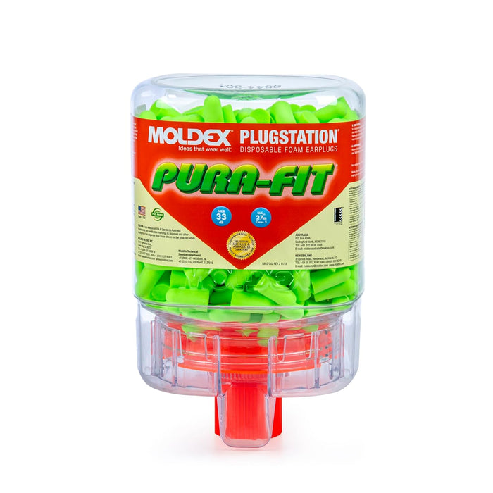 Moldex 6844 Pura-Fit Cordless Earplugs — NRR 33 product photo