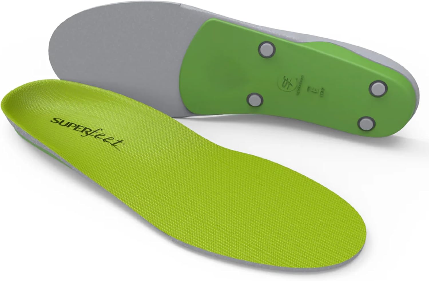 Superfeet GREEN High Arch Support Insoles for Work Boots product photo