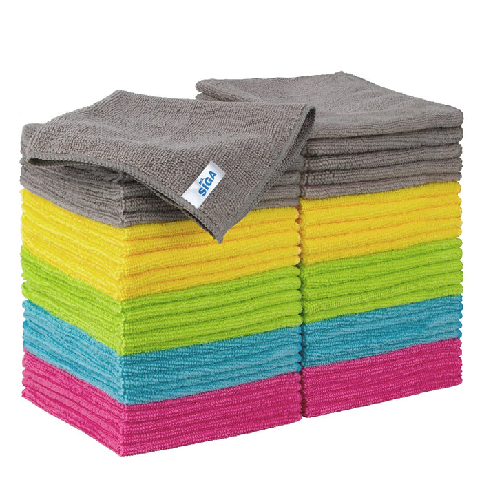 MR.SIGA Microfiber Cleaning Cloths — 50-Pack product photo
