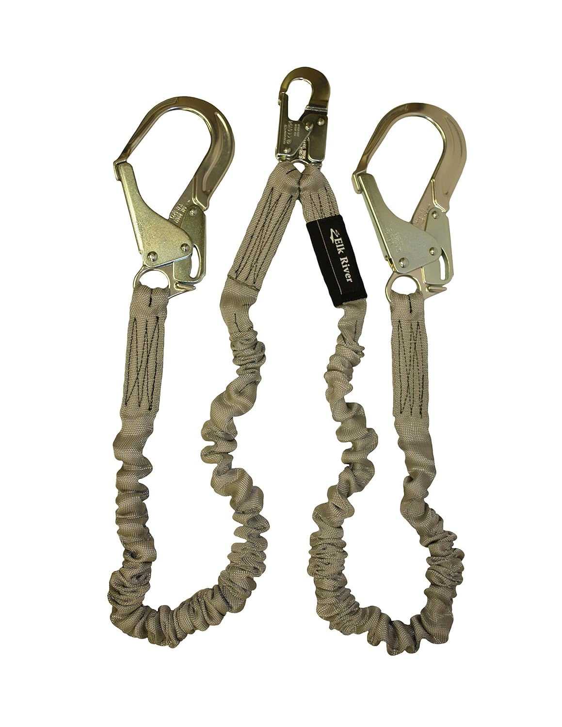 Elk River 35487 Flex-NoPac Adjustable Twin-Leg Rebar Hook Lanyard product photo