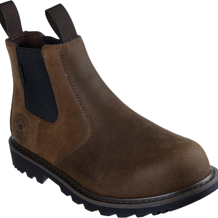 Skechers Longrider Chelsea Steel Toe EH Work Boot product photo