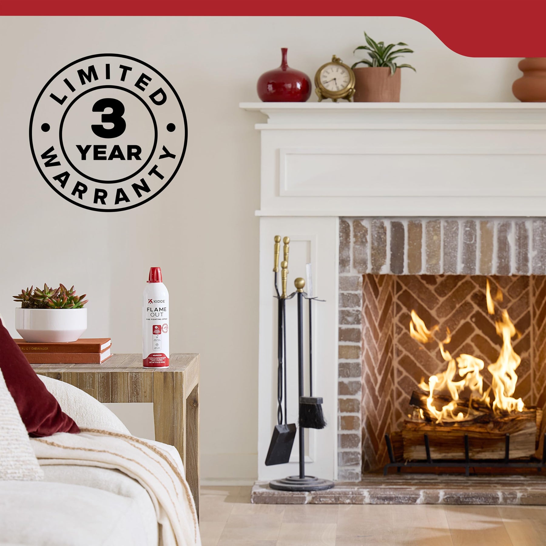 Kidde KAP-14K Flame-Out Fire Spray — Kitchen Aerosol product photo