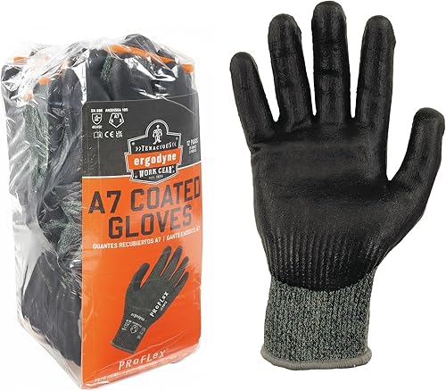 Ergodyne 7070 ProFlex A7 Cut + Impact Nitrile Work Gloves product photo
