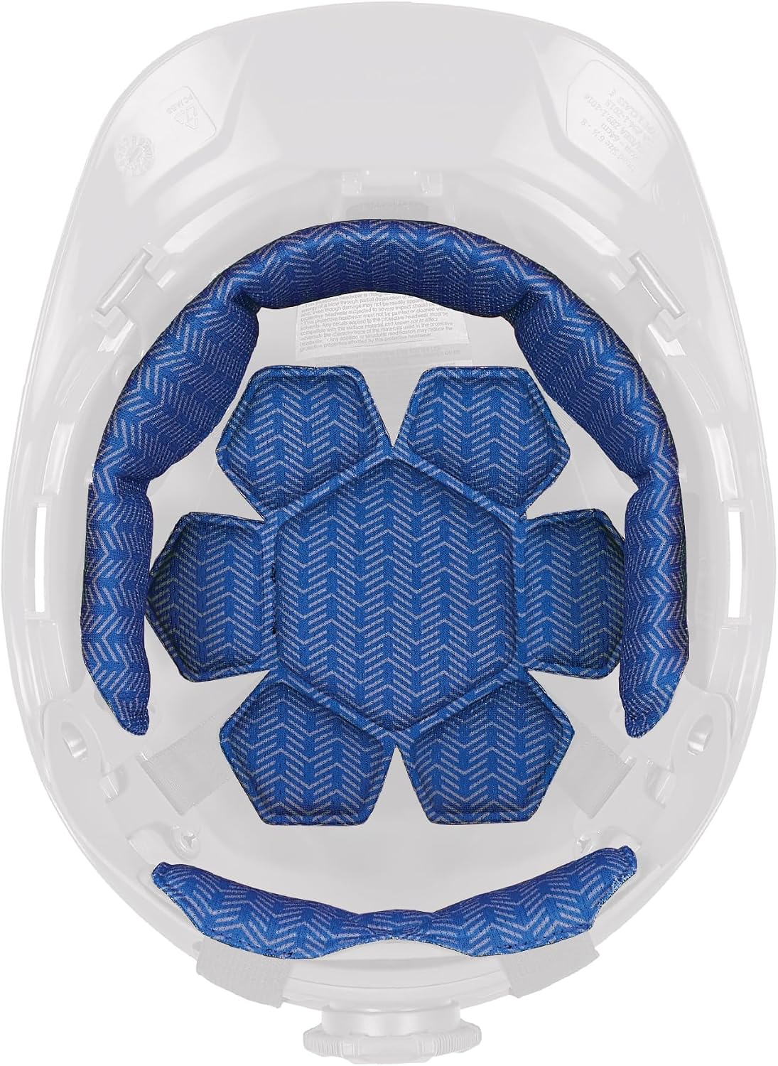 Ergodyne Chill-Its 6614 Hard Hat Sweatband — Brow, Top & Ratchet Pad Comfort Kit product photo